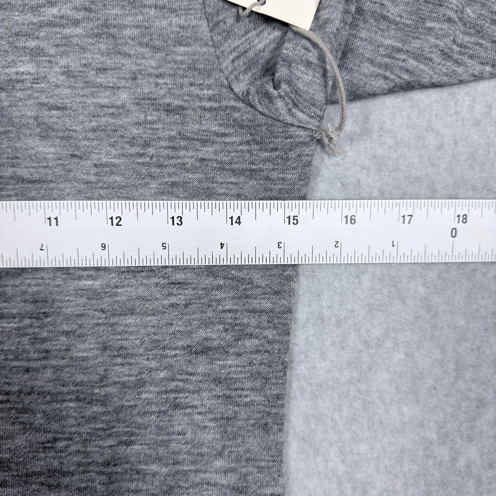 A New‎ Day Womens Heather Gray Turtleneck Long Sleeve Top XS 018 01 8931 - Picture 3 of 7